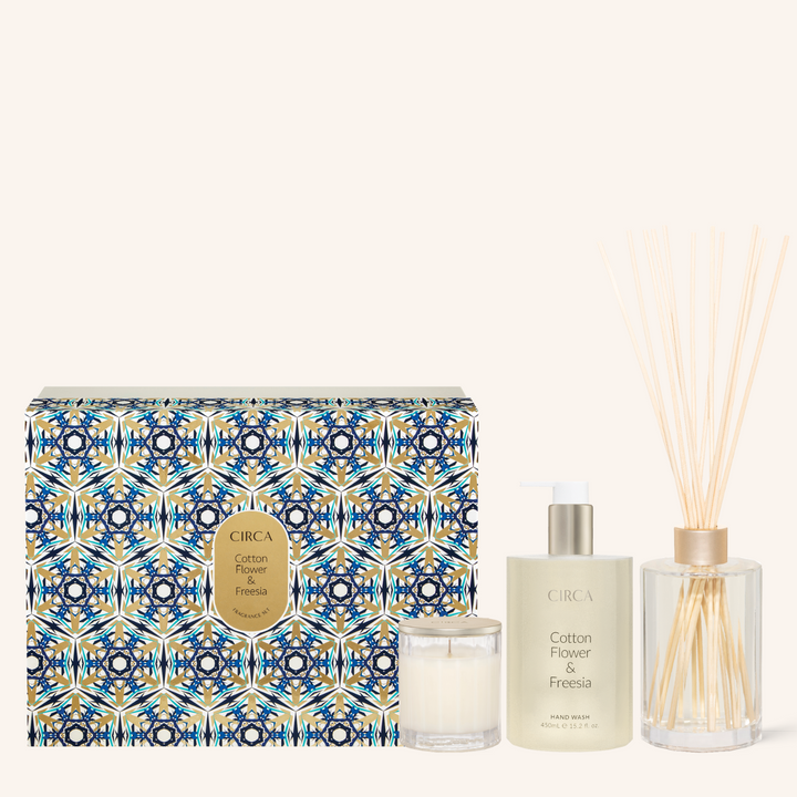 Cotton Flower & Freesia Fragrance Set | Circa