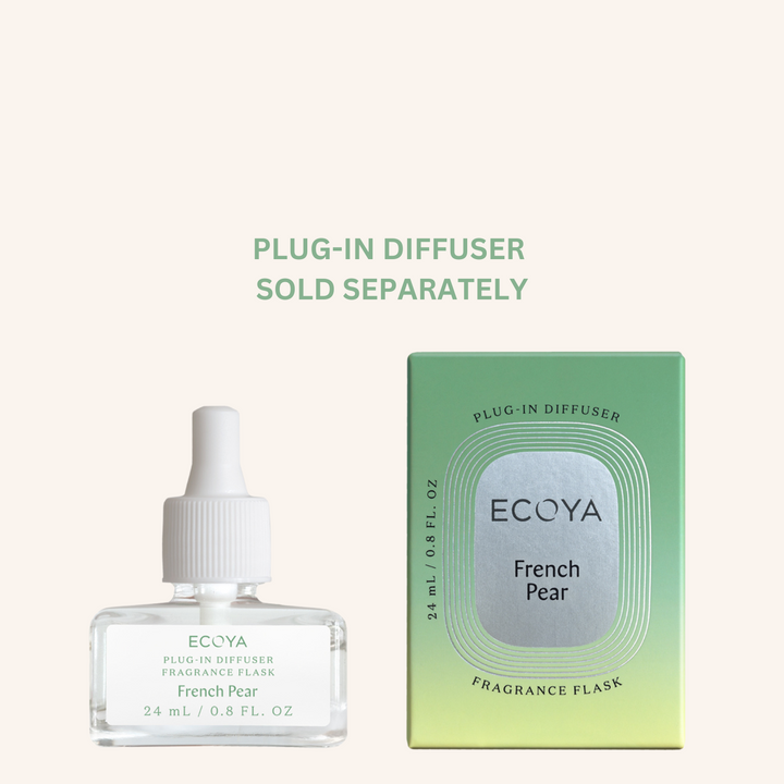 Plug-In Diffuser Fragrance Flask: French Pear | Ecoya