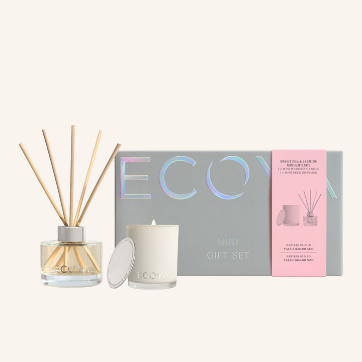 Sweet Pea & Jasmine Little Luxuries Gift Set | Ecoya