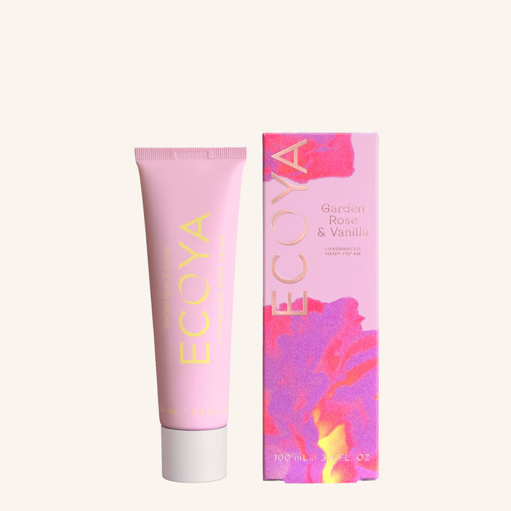 Garden Rose & Vanilla Hand Cream | Ecoya