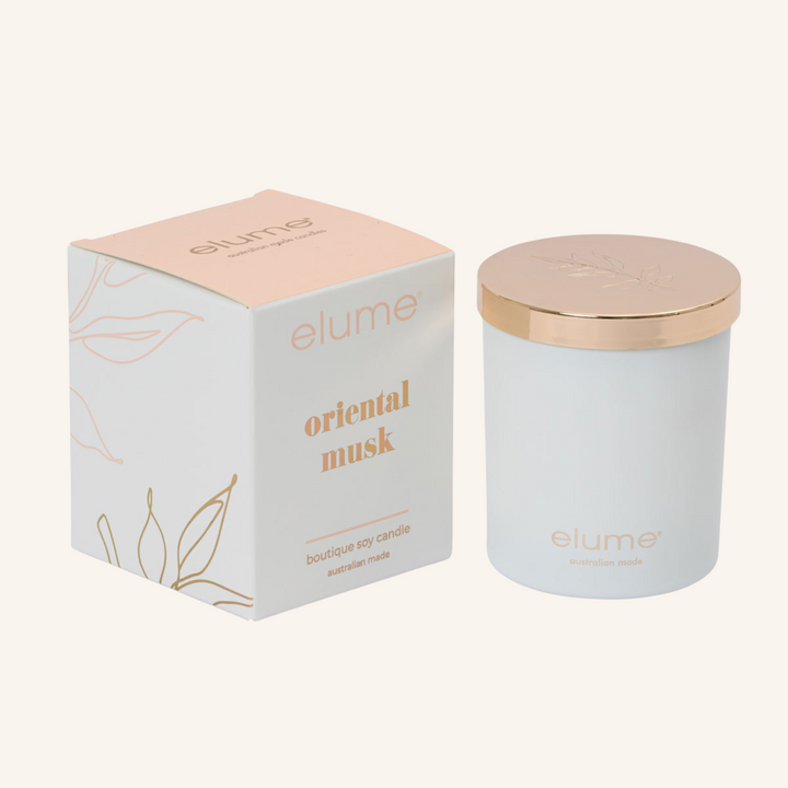Boutique Soy Candle - Oriental Musk | Elume