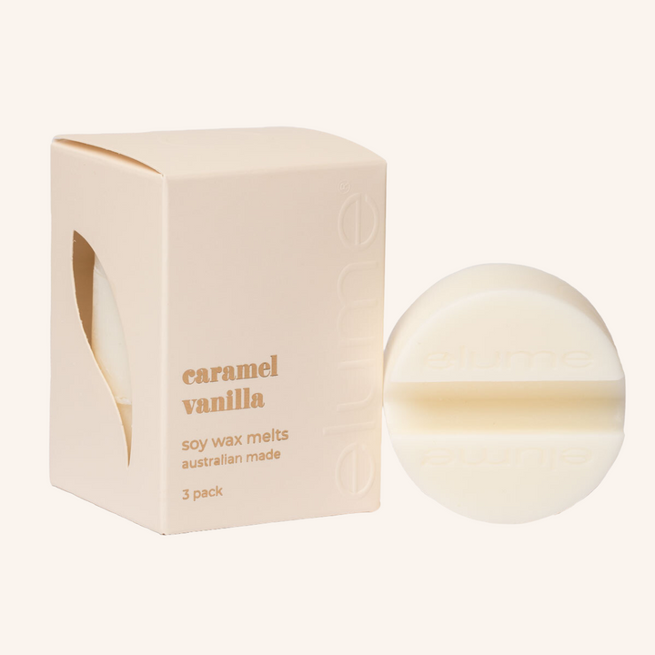 Caramel Vanilla - Soy Wax Melt | Elume