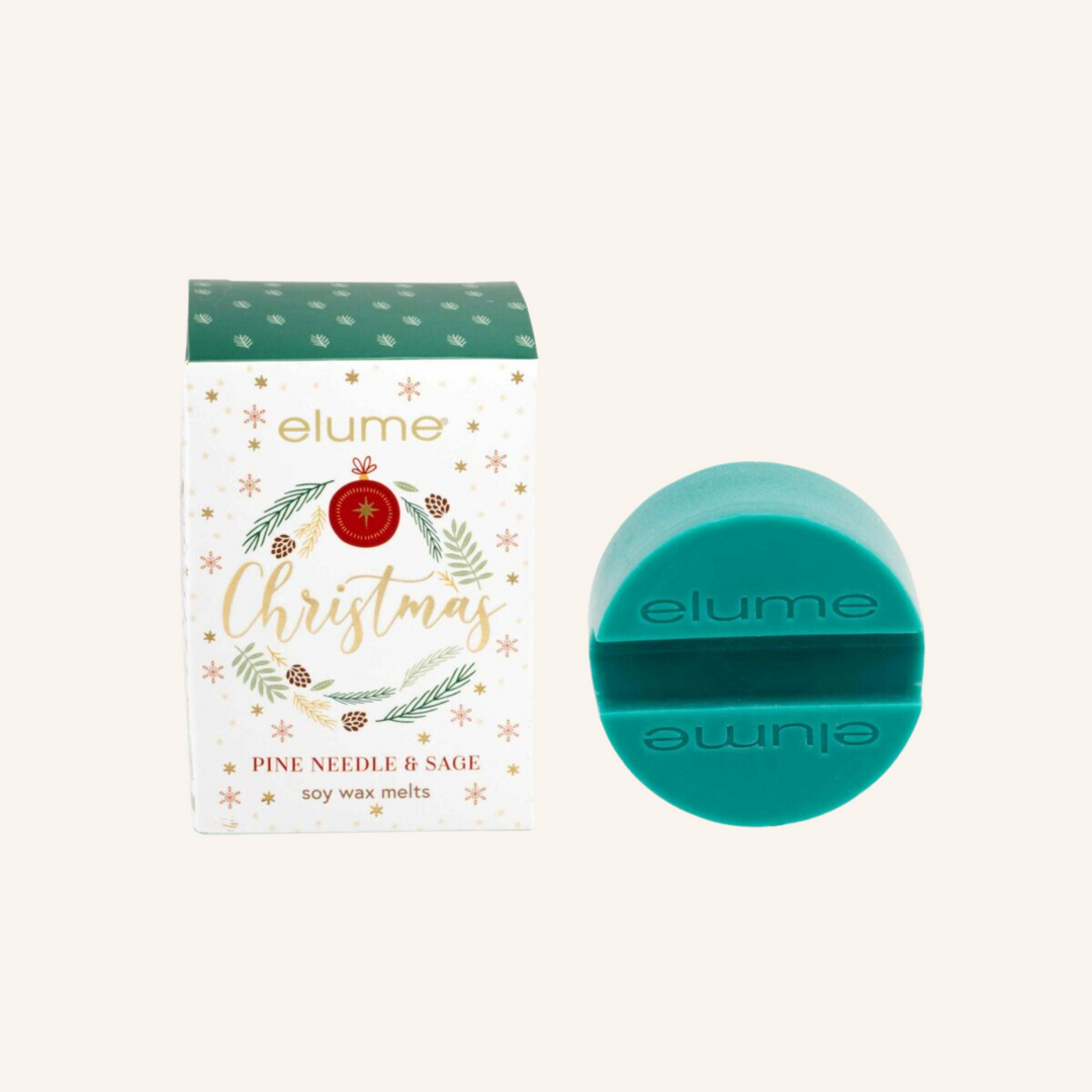 Christmas Pine Needle & Sage - Soy Wax Melt | Elume