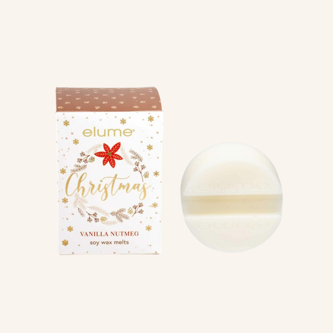 Christmas Vanilla Nutmeg - Soy Wax Melt | Elume