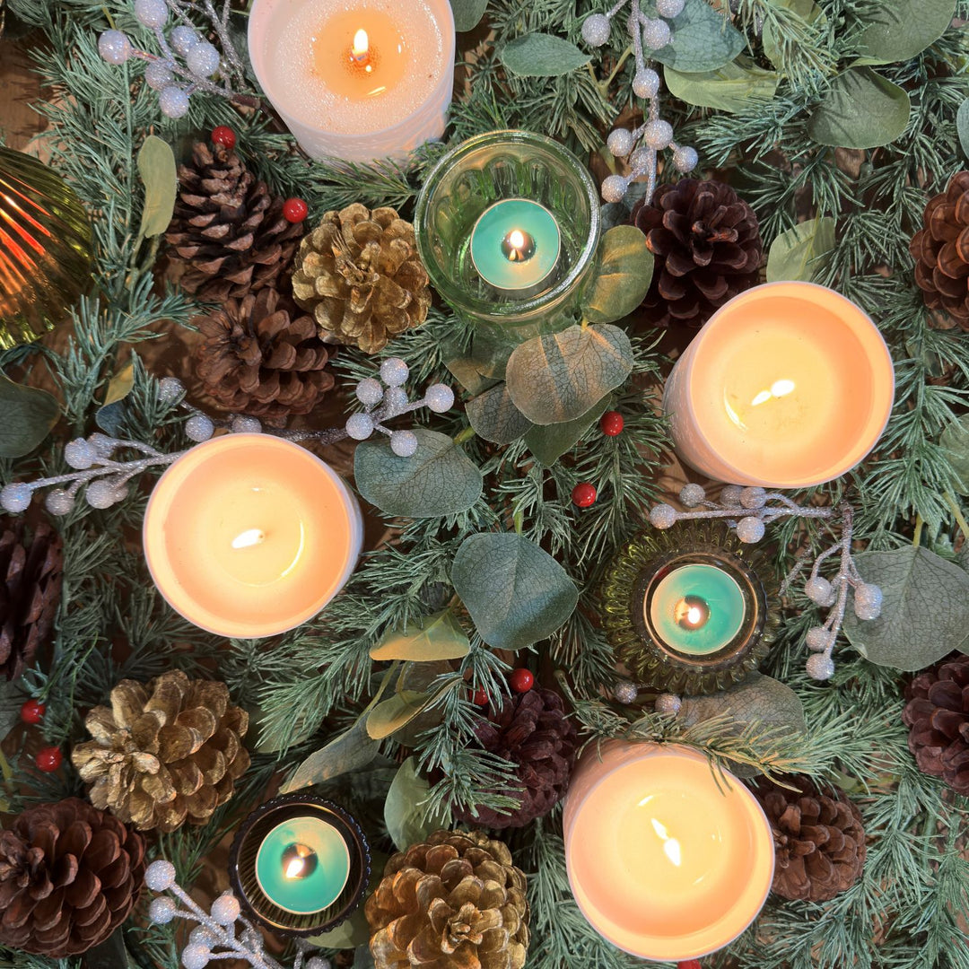 Petite Vanilla Nutmeg Christmas Candle  | Elume