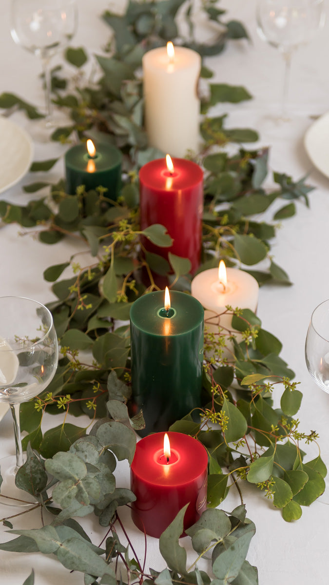 Christmas Cinnamon 3x6 Pillar Candle | Elume