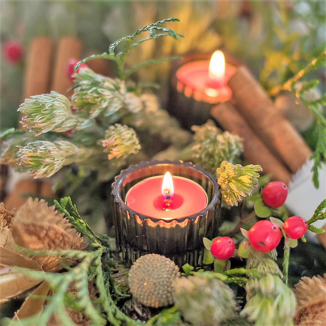Christmas Mulberry Spice Tealights | Elume