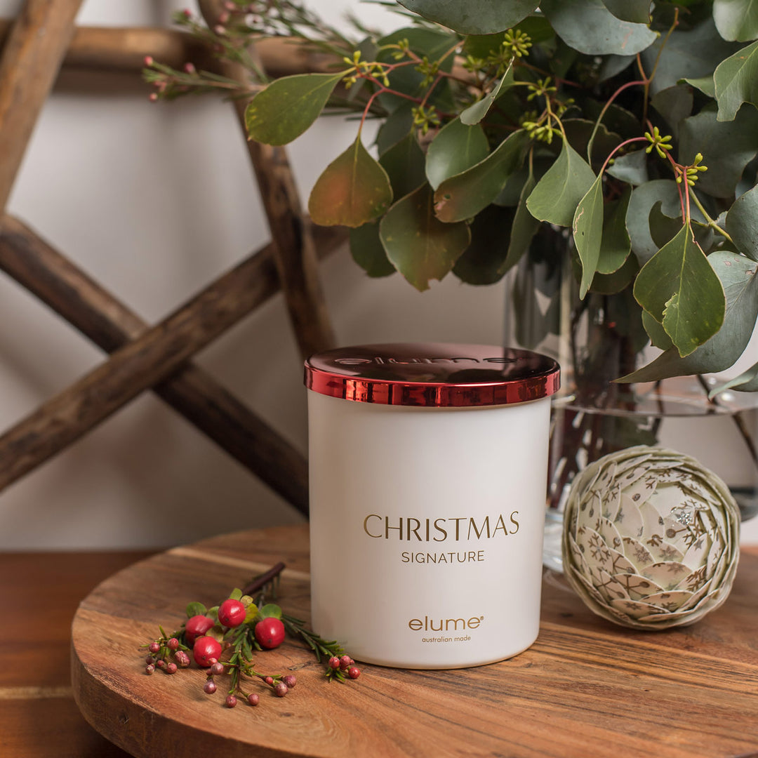 Christmas Cinnamon Spice & Berries Candle | Elume