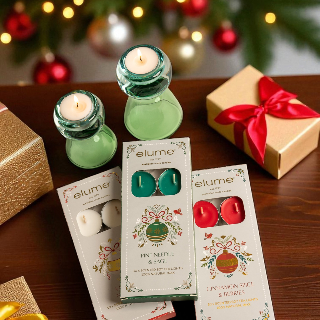 Christmas Cinnamon Spice and Berries Tealights | Elume