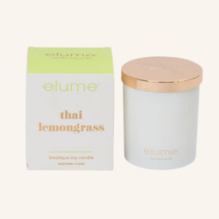 Boutique Soy Candle - Thai Lemongrass |  Elume