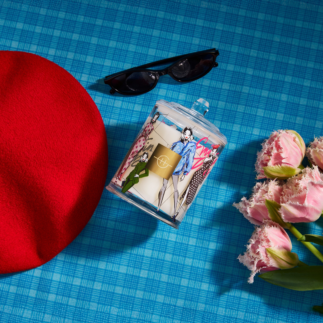 Oui Oui Emily Nude Violette & Praline 380g Candle | Glasshouse