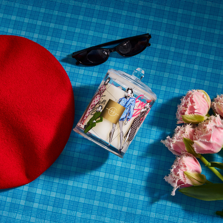 Oui Oui Emily Nude Violette & Praline 380g Candle | Glasshouse