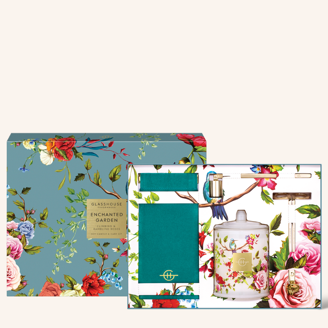 Enchanted Garden Limited Edition Candle Care Kit | Glasshouse