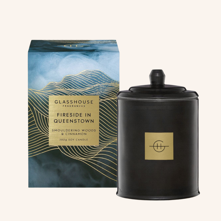 Fireside in Queenstown - Limited Edition 380g Candle | Glasshouse