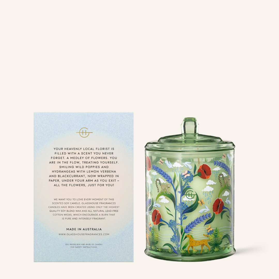 Flower Therapy - Summer Limited Edition 380g Candle | Glasshouse Flower Therapy - Summer Limited Edition 380g Candle | Glasshouse