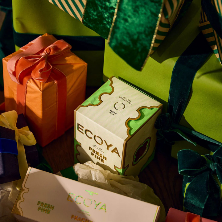 Holiday Fresh Pine Mini Goldie Candle | Ecoya