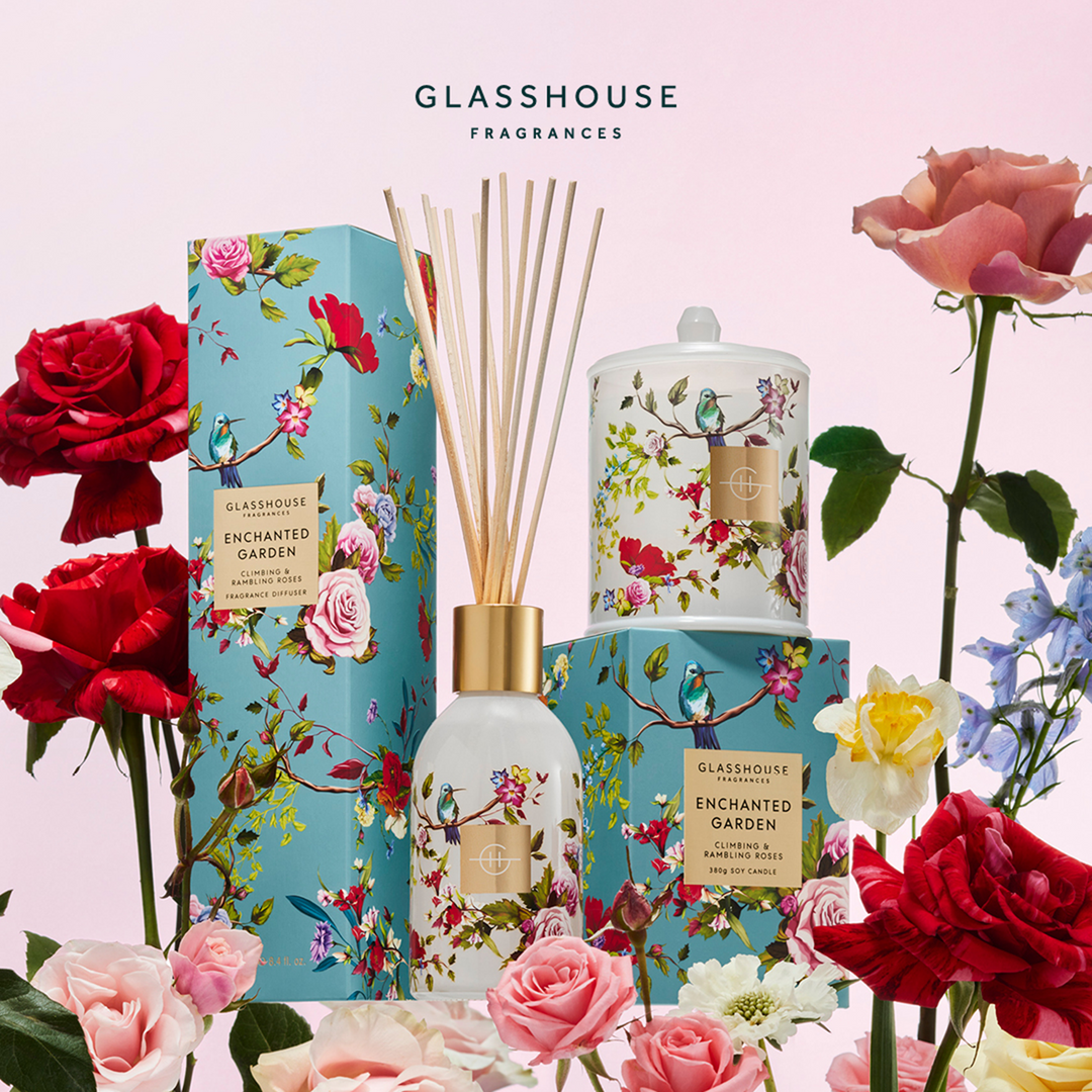 Enchanted Garden 250ml Diffuser | Glasshouse