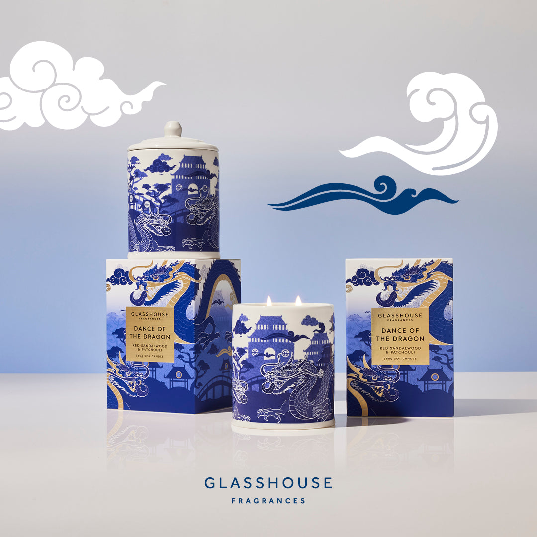 Limited Edition Dance of the Dragon 380g Candle | Glasshouse