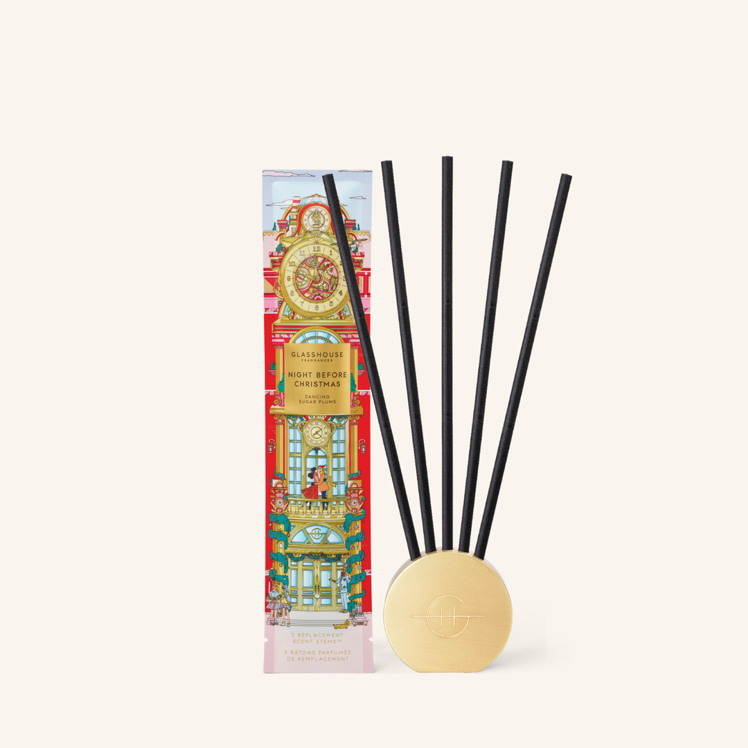 Night Before Christmas Dancing Sugar Plums Replacement Scent Stems™ | Glasshouse Fragrances