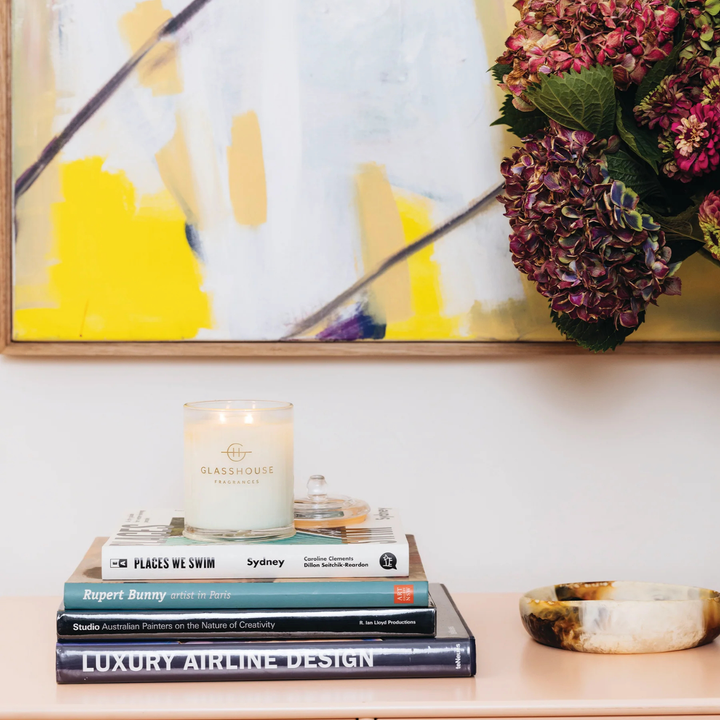 Glasshouse The Hamptons Teak & Petitgrain 380g Soy Candle