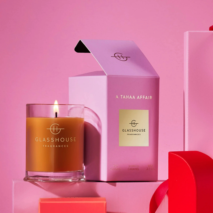 Glasshouse A Tahaa Affair Vanilla Caramel 60g Soy Candle