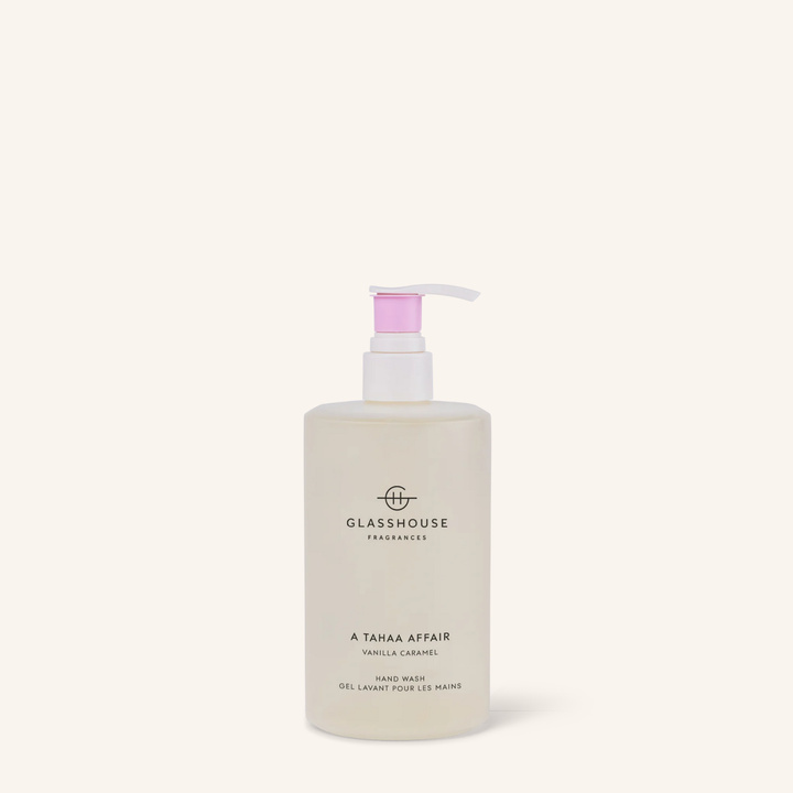 A Tahaa Affair Vanilla Caramel 450ml Hand Wash | Glasshouse