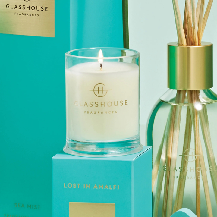 Glasshouse Lost in Amalfi Sea Mist 60g Soy Candle
