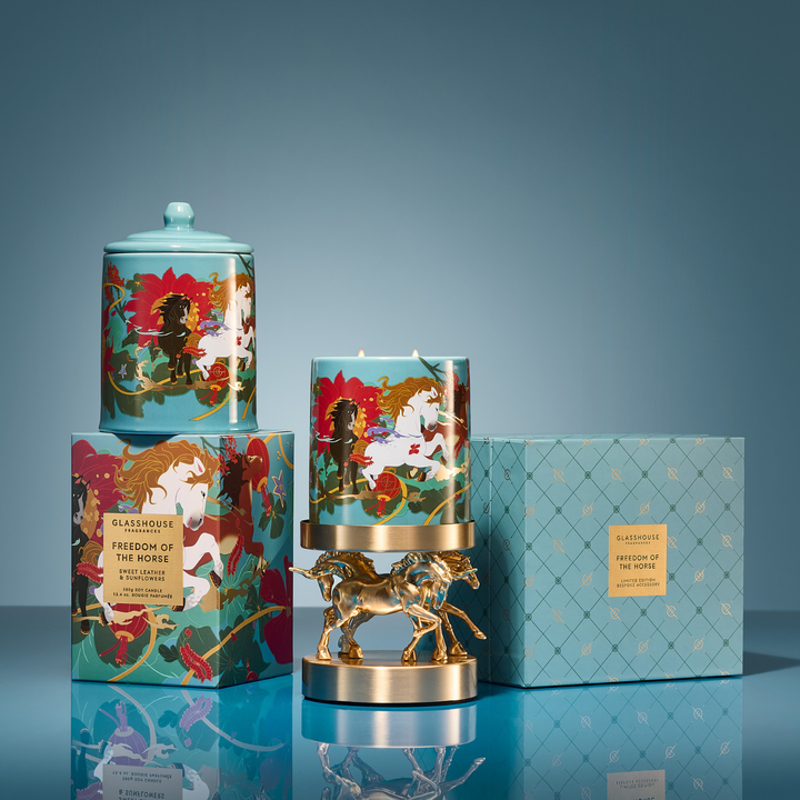 Freedom of the Horse 380G Candle Accessory | Glasshouse Fragrances