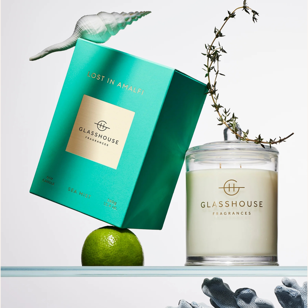 Glasshouse Lost in Amalfi Sea Mist 380g Soy Candle