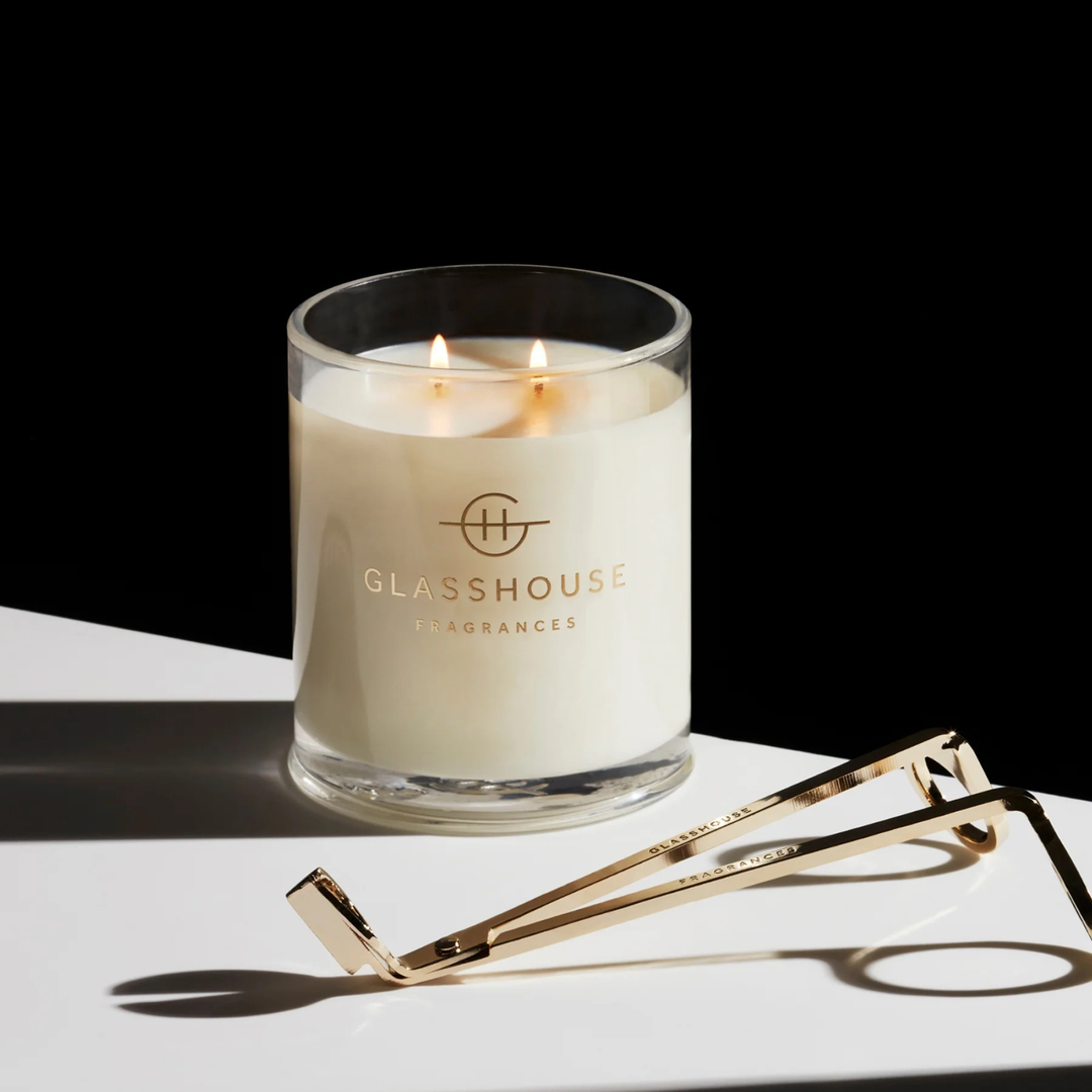 Glasshouse Melbourne Muse Coffee Flower & Vanilla 380g Soy Candle