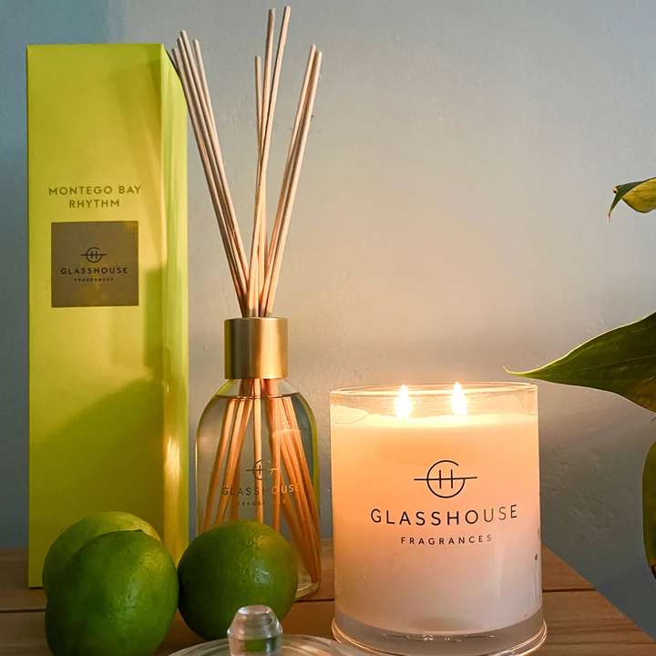 Glasshouse Montego Bay Rhythm Coconut Lime 380g Soy Candle