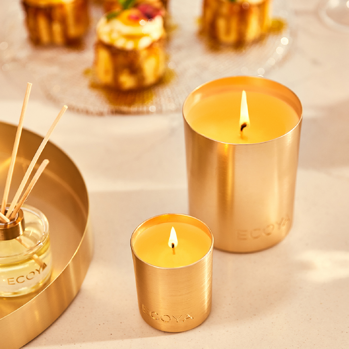 Holiday Fresh Pine Goldie Candle | Ecoya