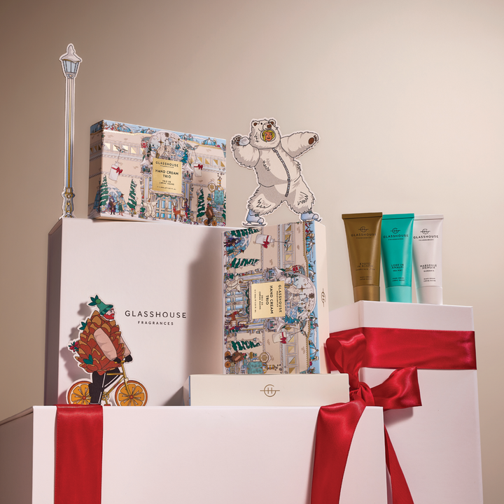 Limited Edition Hand Cream Trio | Glasshouse Fragrances