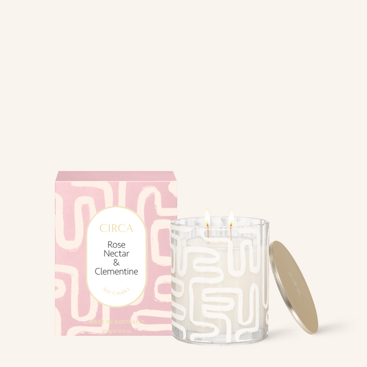 Rose Nectar & Clementine Mother's Day Soy Candle | Circa
