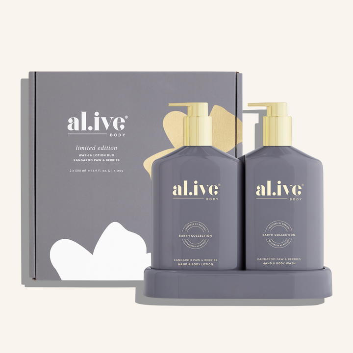 Christmas Wash & Lotion Duo - Kangaroo Paw & Berries | al.ive body
