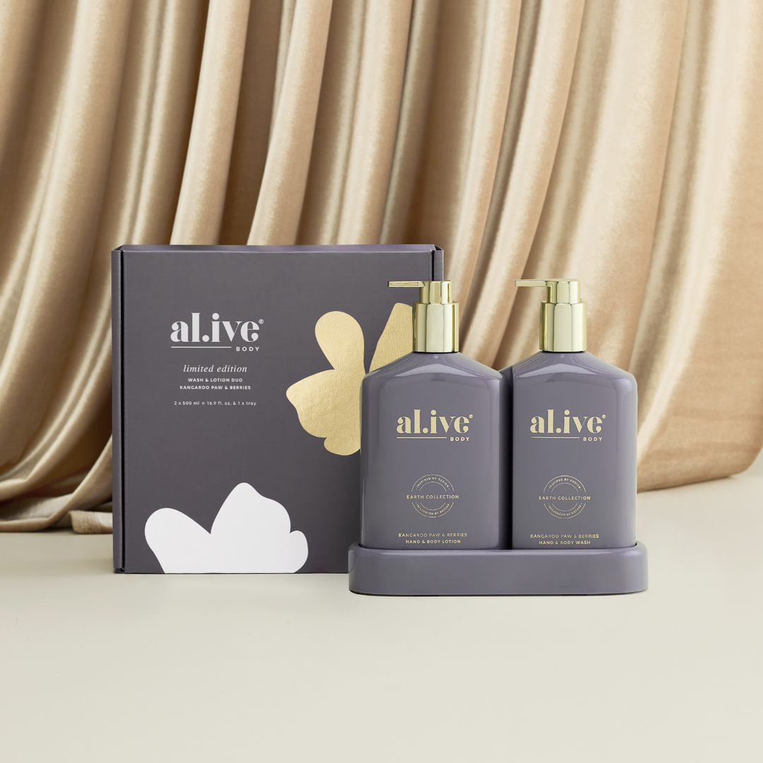 Christmas Wash & Lotion Duo - Kangaroo Paw & Berries | al.ive body