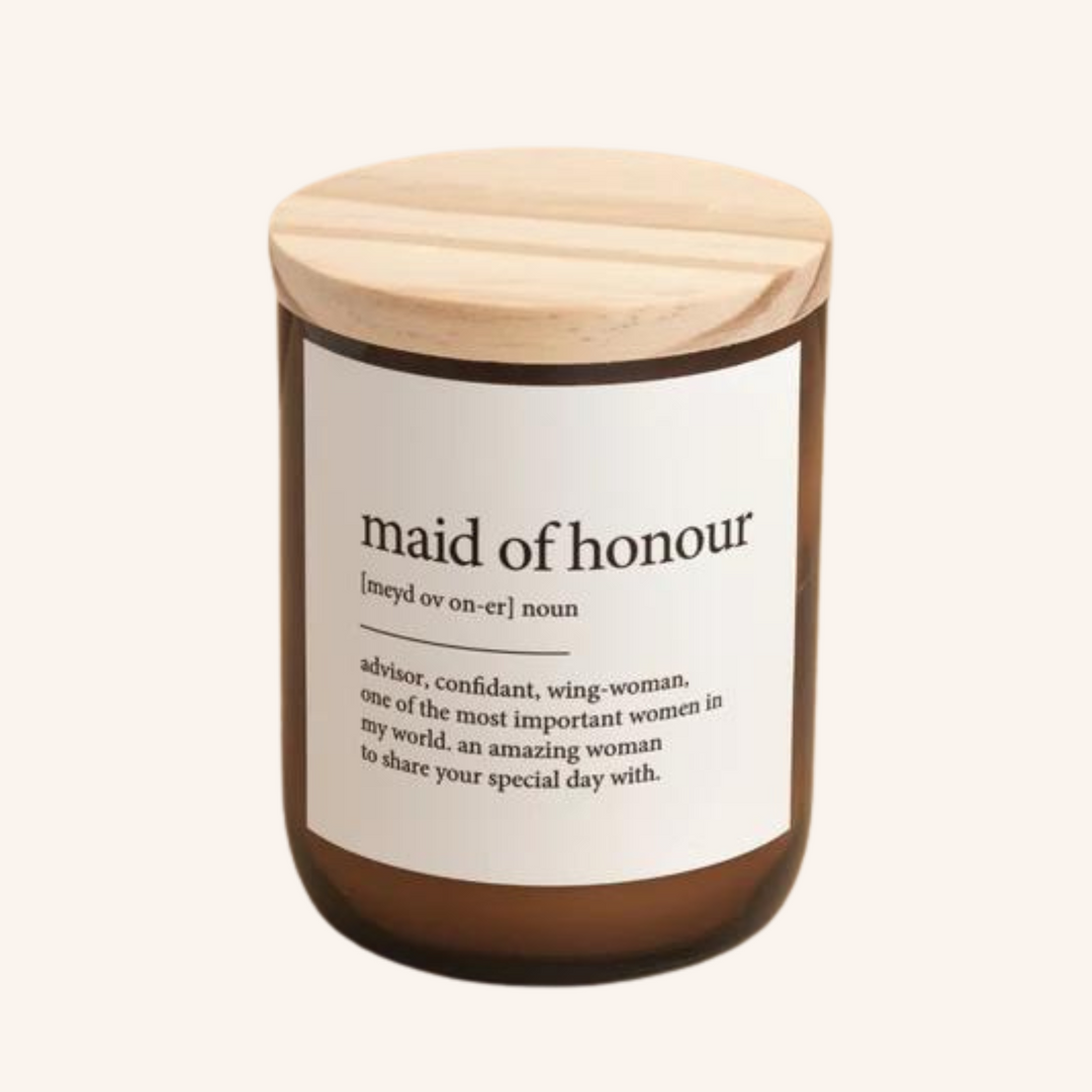 Dictionary Meaning Candle - Maid of Honour