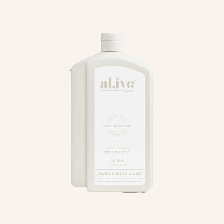 1L Wash Refill - Mango & Lychee  | al.ive body