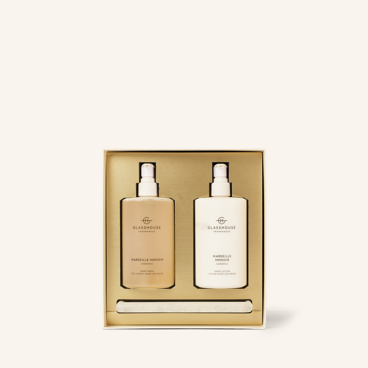 Marseille Memoir Limited Edition Hand Care Duo with Tray | Glasshouse