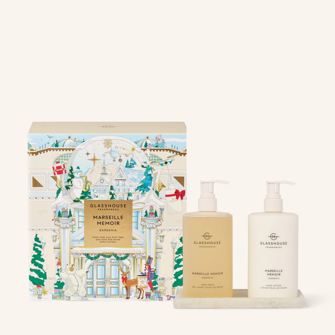 Marseille Memoir Limited Edition Hand Care Duo with Tray | Glasshouse
