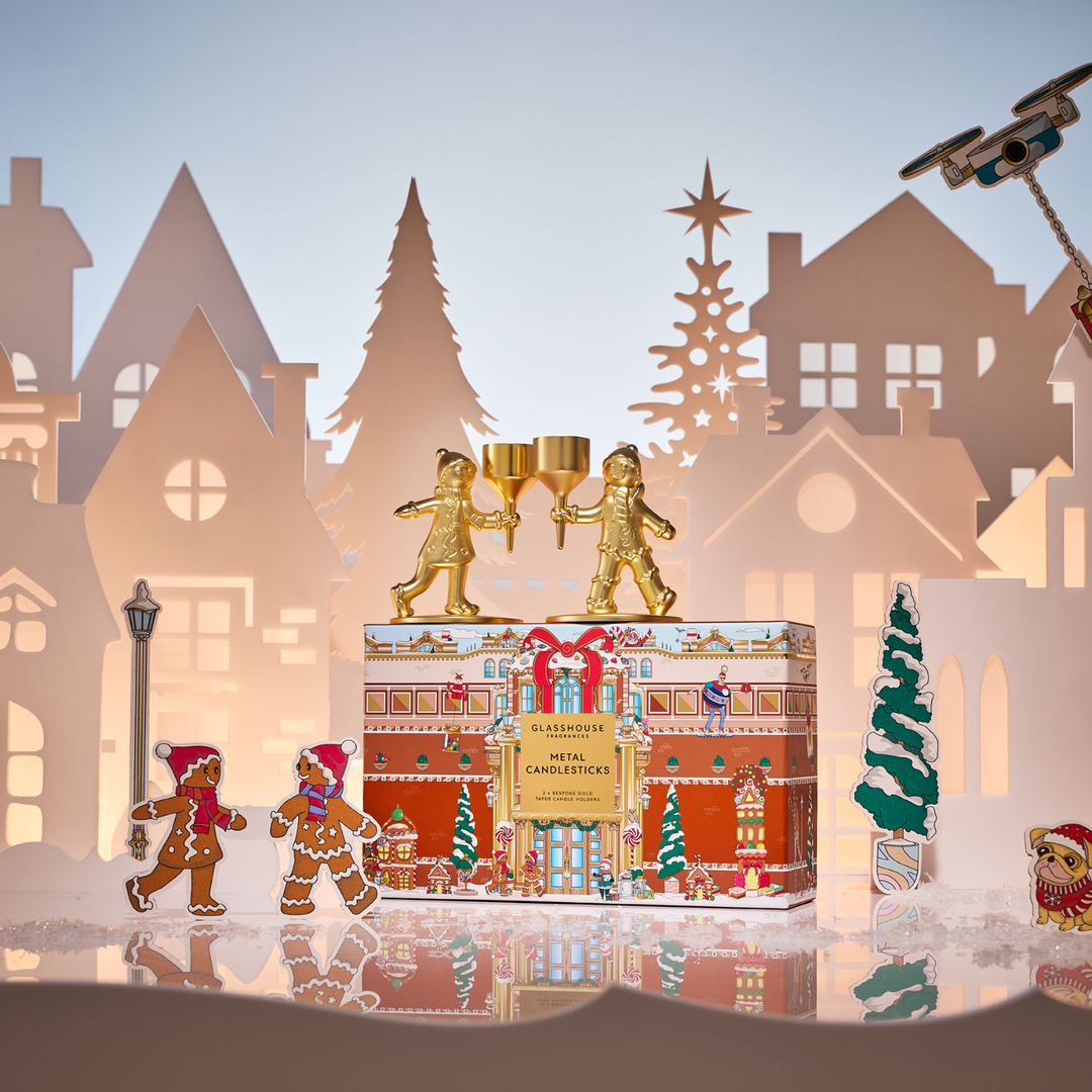 Metal Candlesticks | Glasshouse Fragrances