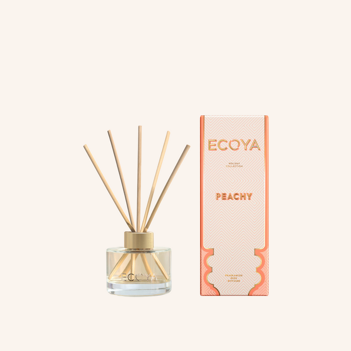 Holiday Mini Reed Diffuser Peachy | Ecoya Christmas