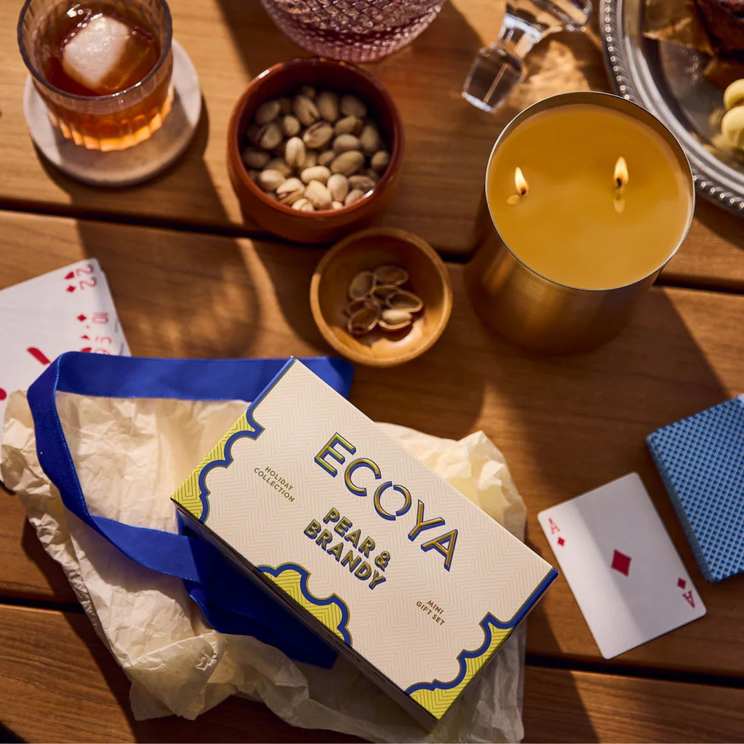 Holiday Mini Gift Set Pear & Brandy | Ecoya
