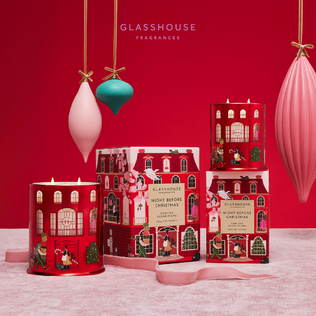 Night Before Christmas 380g Soy Candle | Glasshouse