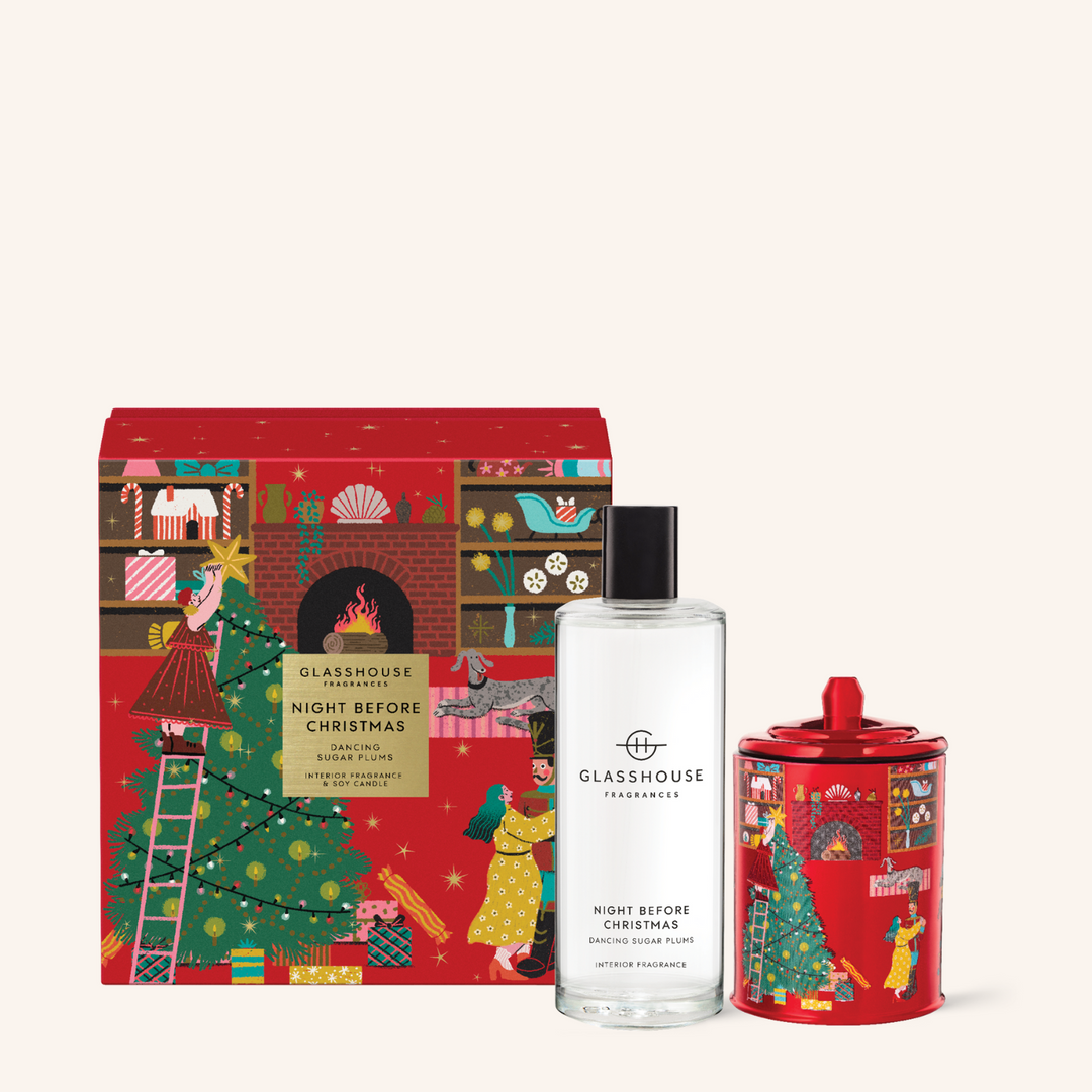 Night Before Christmas Room Spray & Candle Gift Set | Glasshouse