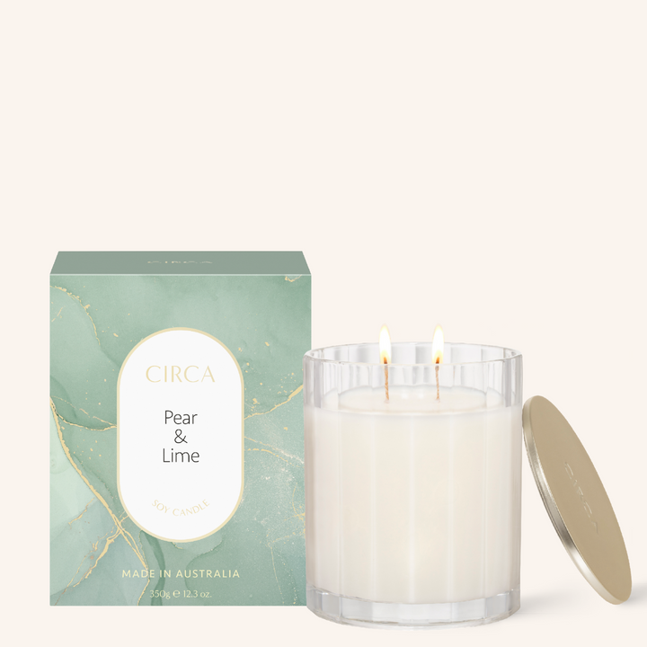 Pear & Lime 350g Soy Candle | Circa