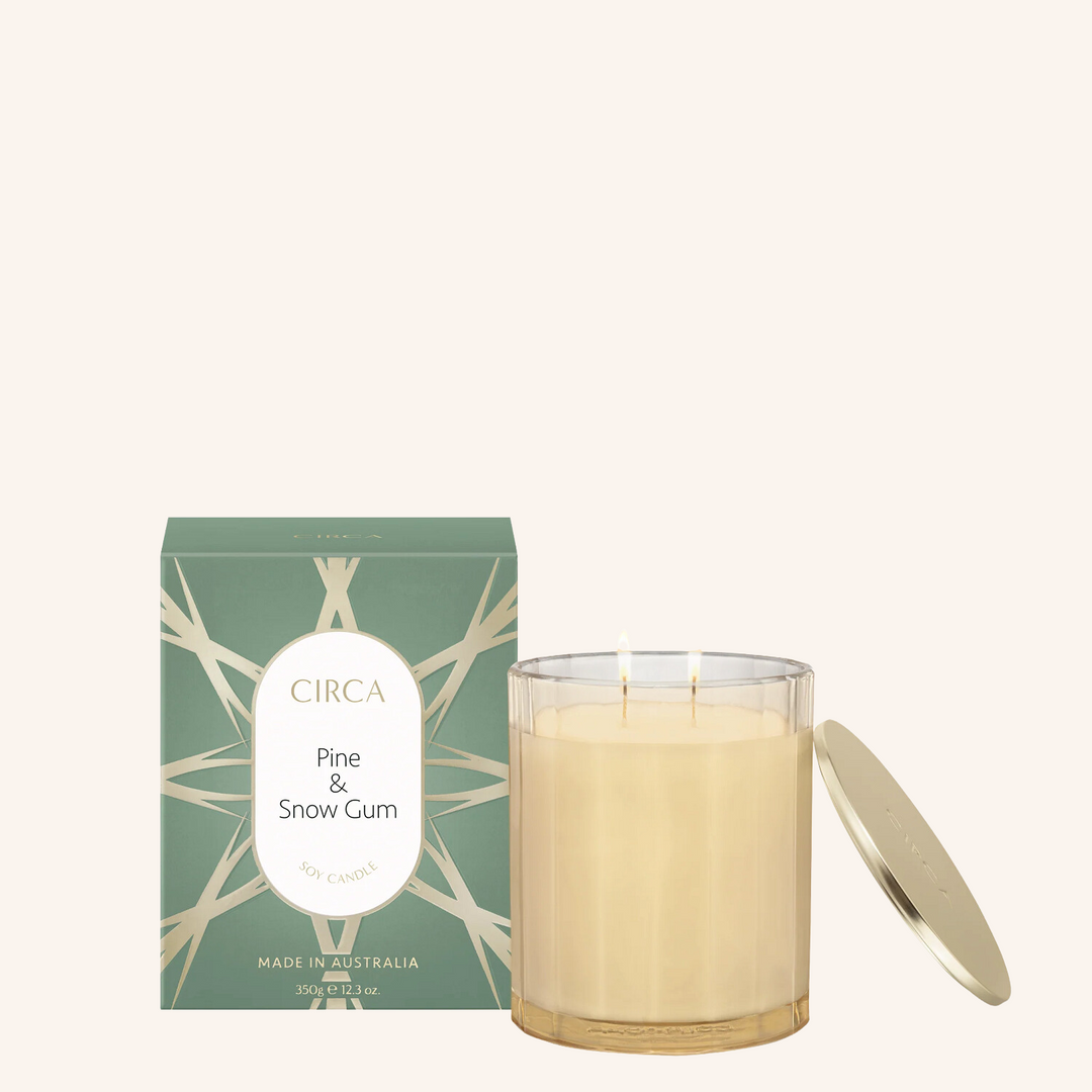 Pine & Snow Gum Christmas Candle | Circa