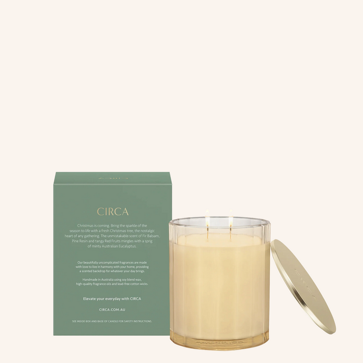 Pine & Snow Gum Christmas Candle | Circa