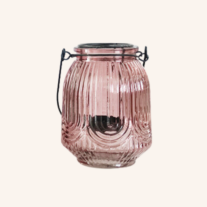 Glass Tealight Lanterns