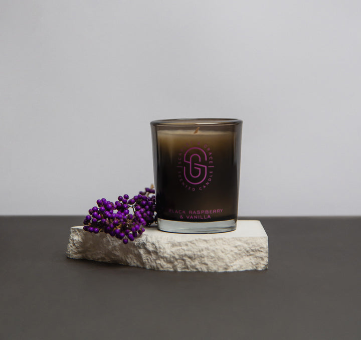 Black Raspberry and Vanilla 60g Candle | Scarlet & Grace